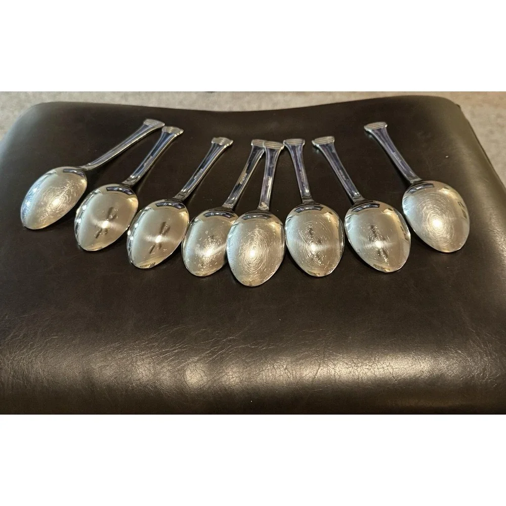 Towle Beaded Classique Flatware Soup‎ Tablespoon (Set of 8) FW15
